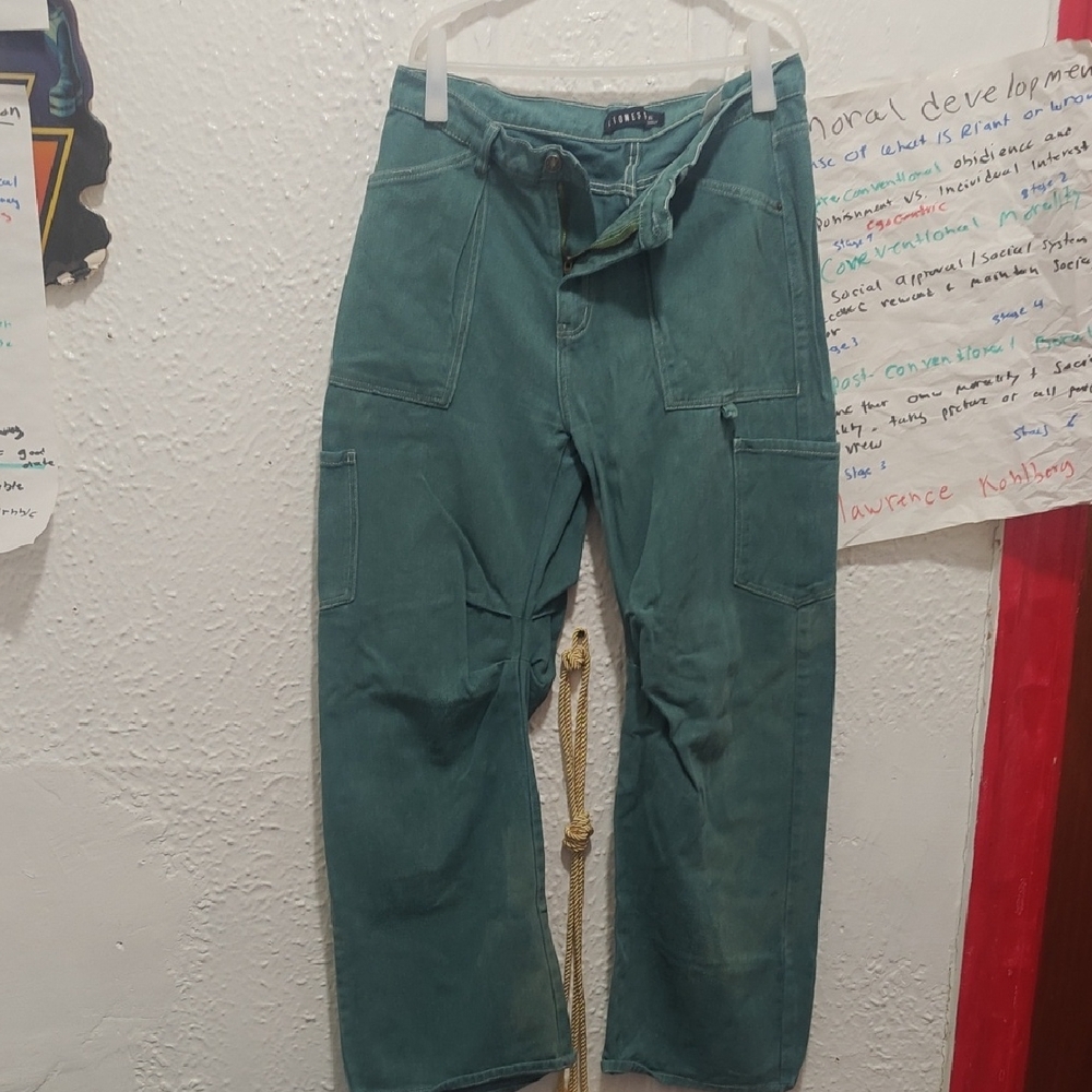Lioness Cargos Green Pants